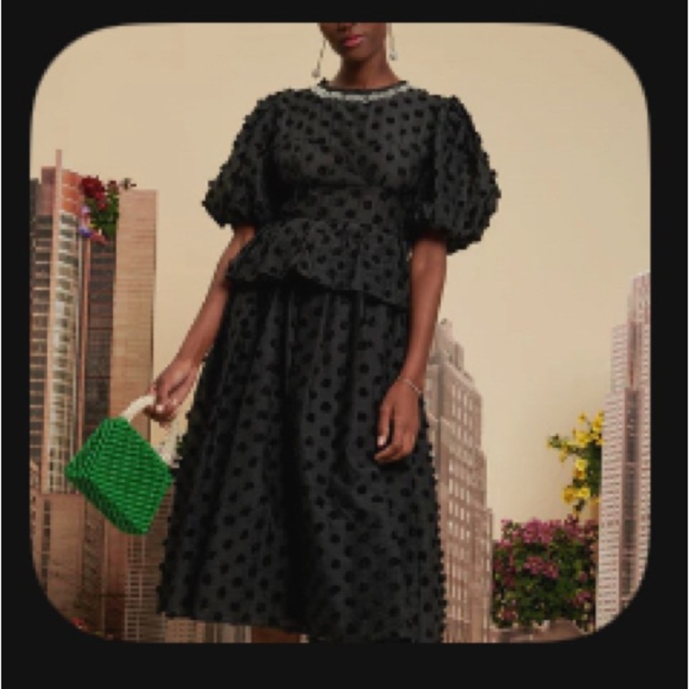 NWT SISTER JANE SWISS DOT MIDI🌹